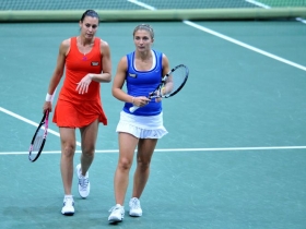 Flavia Pennetta e Sara Errani nella foto