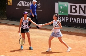 Flavia Pennetta e Su-Wei Hsieh