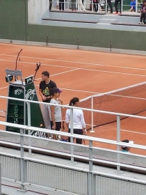Flavia Pennetta ieri si è allenata con Ana Ivanovic
