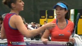 Il ritiro di Flavia Pennetta