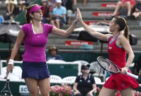 Flavia Pennetta e Julia Goerges.