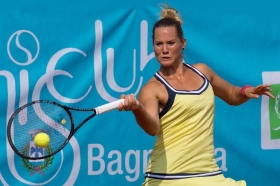 Conny Perrin, svizzera classe 1990, tornerà al Tennis Club Bagnatica dopo il successo dell'edizione 2014 - Foto GAME