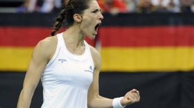 Andrea Petkovic nella foto