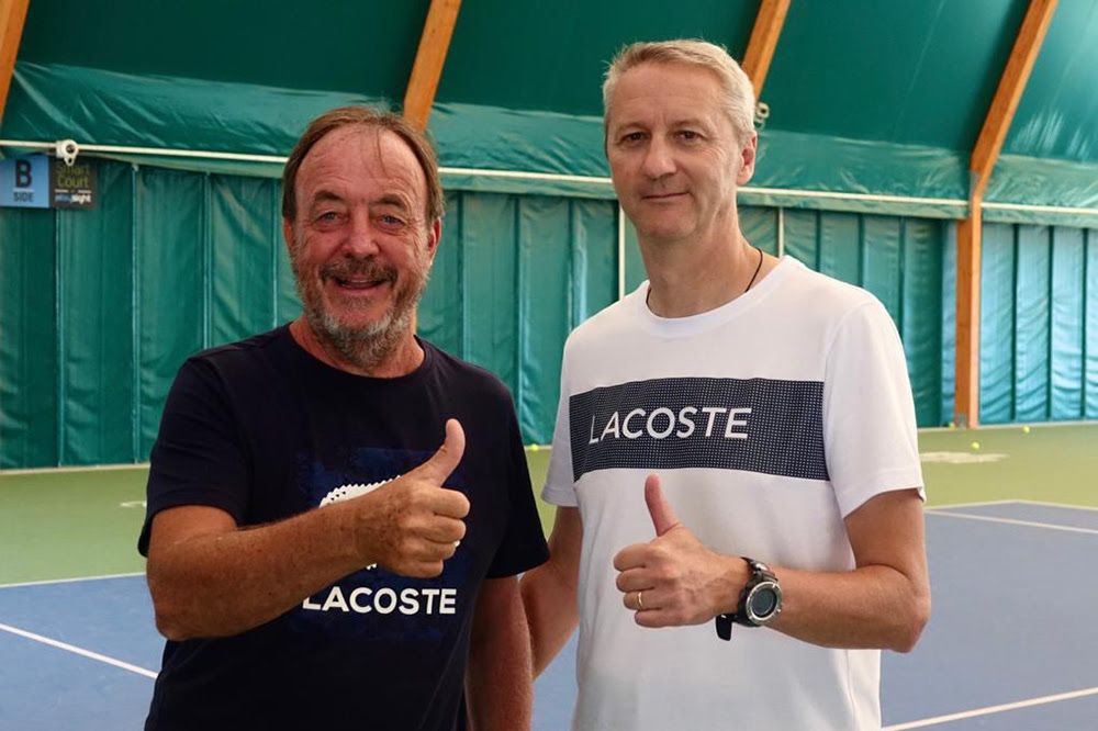 Riccardo Piatti (sinistra) e Luigi Bertino sono le "menti" del nuovo modello organizzativo del Piatti Tennis Center, che verrà inaugurato nel mese di settembre