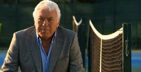 Nicola Pietrangeli due volte vincitore del Roland Garros