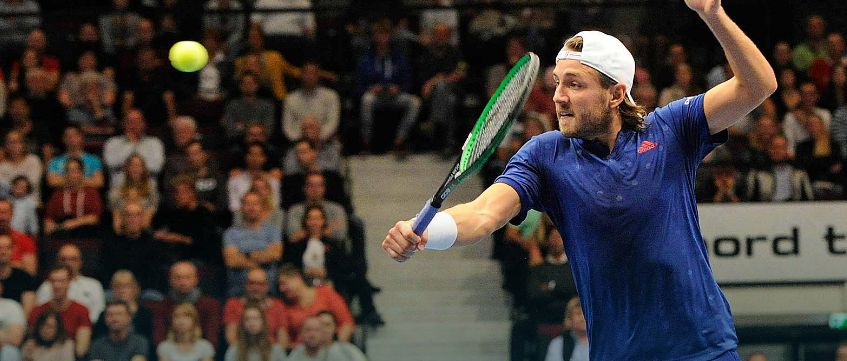 Lucas Pouille nella foto