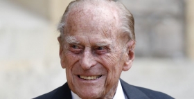 Il principe Filippo nella foto
