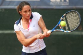 Federica Quercia in campo a Firenze