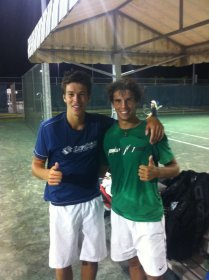 Gianluigi Quinzi e Filippo Baldi a Miami - Un Grazie ad Oscar Rabago