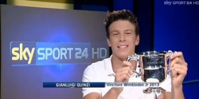 Gianluigi Quinzi classe 1996, n.3 del ranking Under 18