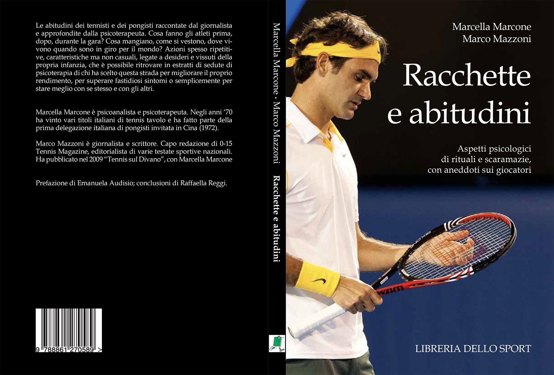 Presentazione del libro “Racchette e abitudini” di Marcella Marcone e Marco Mazzoni” (Ed. Libreria dello sport
