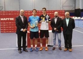 Le premiazione del singolare maschile