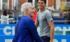Milos Raonic e il consulente John McEnroe