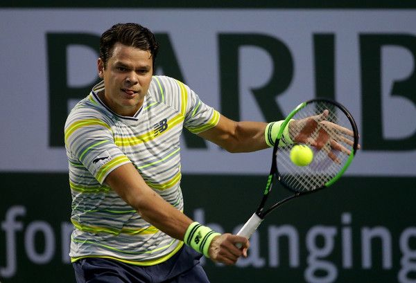 Milos Raonic nella foto