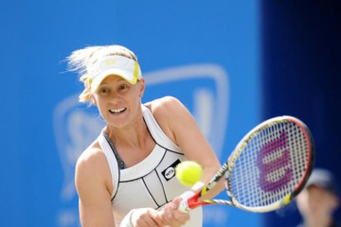 Allison Riske nella foto