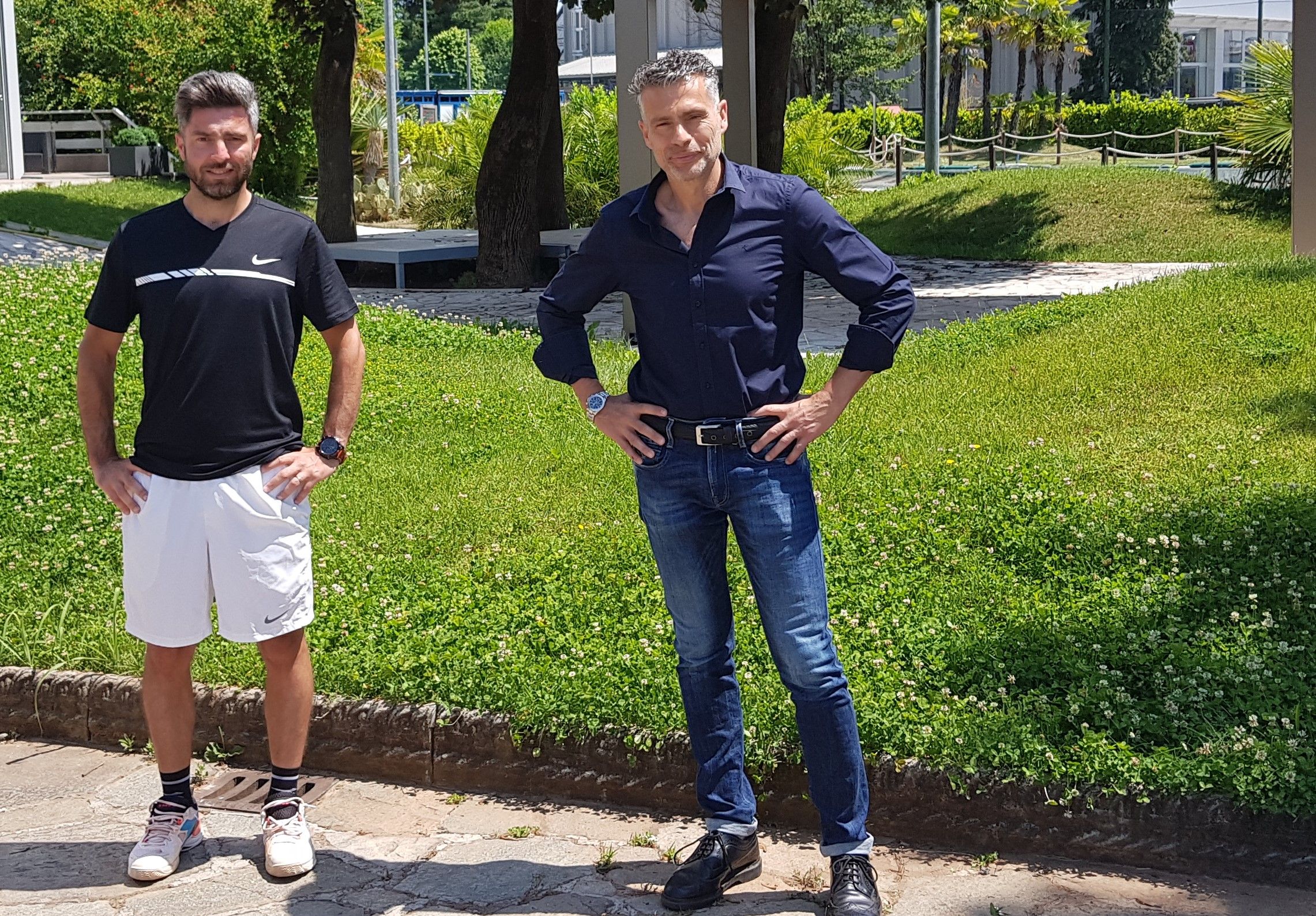 Rizzo e Ponzano nella foto