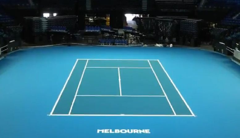 La Rod Laver Arena è pronta per gli Australian Open (Video)