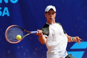 Il lombardo Simone Roncalli affronta negli ottavi il brasiliano Matos, n.92 del ranking junior - Foto Francesco Panunzio