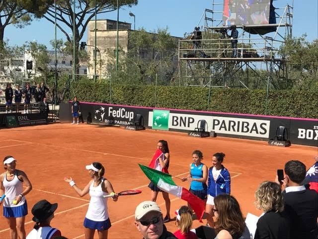 Fed Cup, l’Italia supera Taipei e conquista la salvezza nel World Group II: Errani sugli scudi, ko nel Doppio