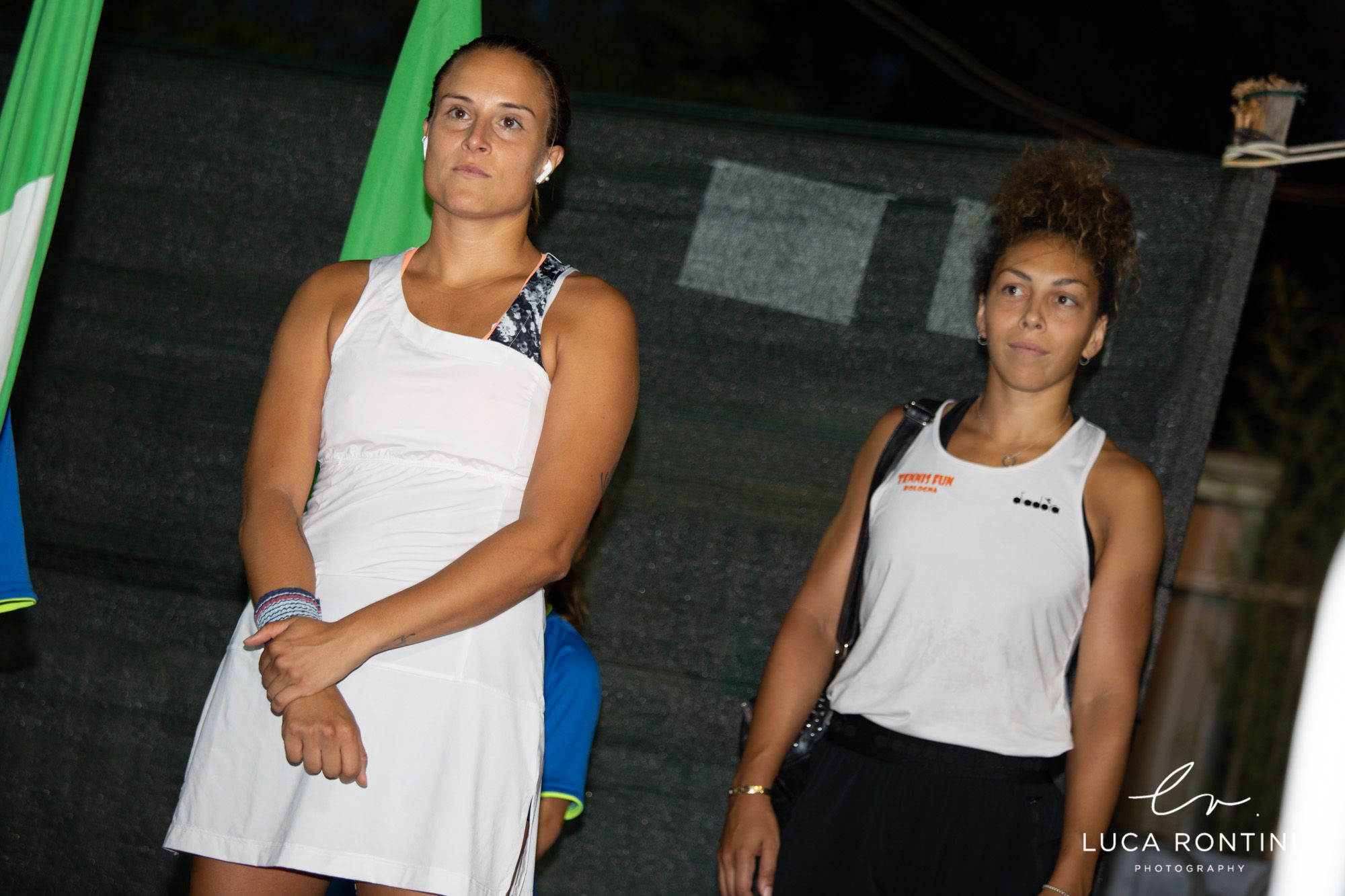 Stefania Rubini e Claudia Giovine nella foto