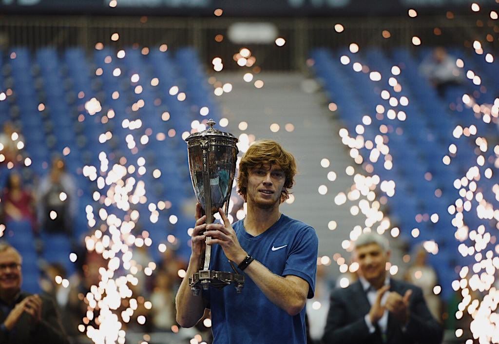 Andrey Rublev nella foto