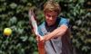 Andrey Rublev si allena da oggi sui campi del Roma Garden