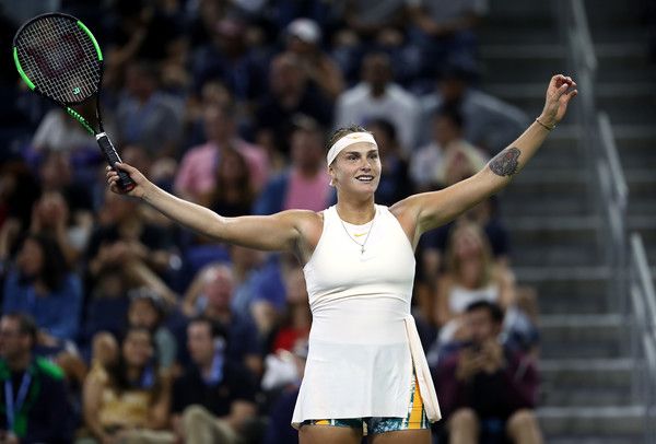 Aryna Sabalenka nella foto