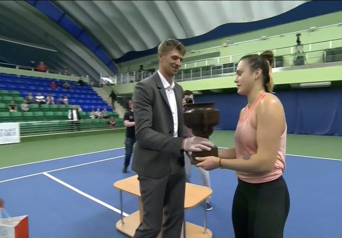 Aryna Sabalenka nella foto