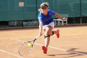 Asia Serafini ha dato all'Italia femminile uno dei due punti nel successo contro il Messico - (foto Alvaro Maffeis).