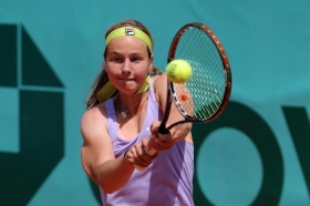 La russa Ludmilla Samsonova, che si allena da quattro anni a Bordighera, ha raggiunto la finale del Torneo Avvenire di Milano - (foto Panunzio)