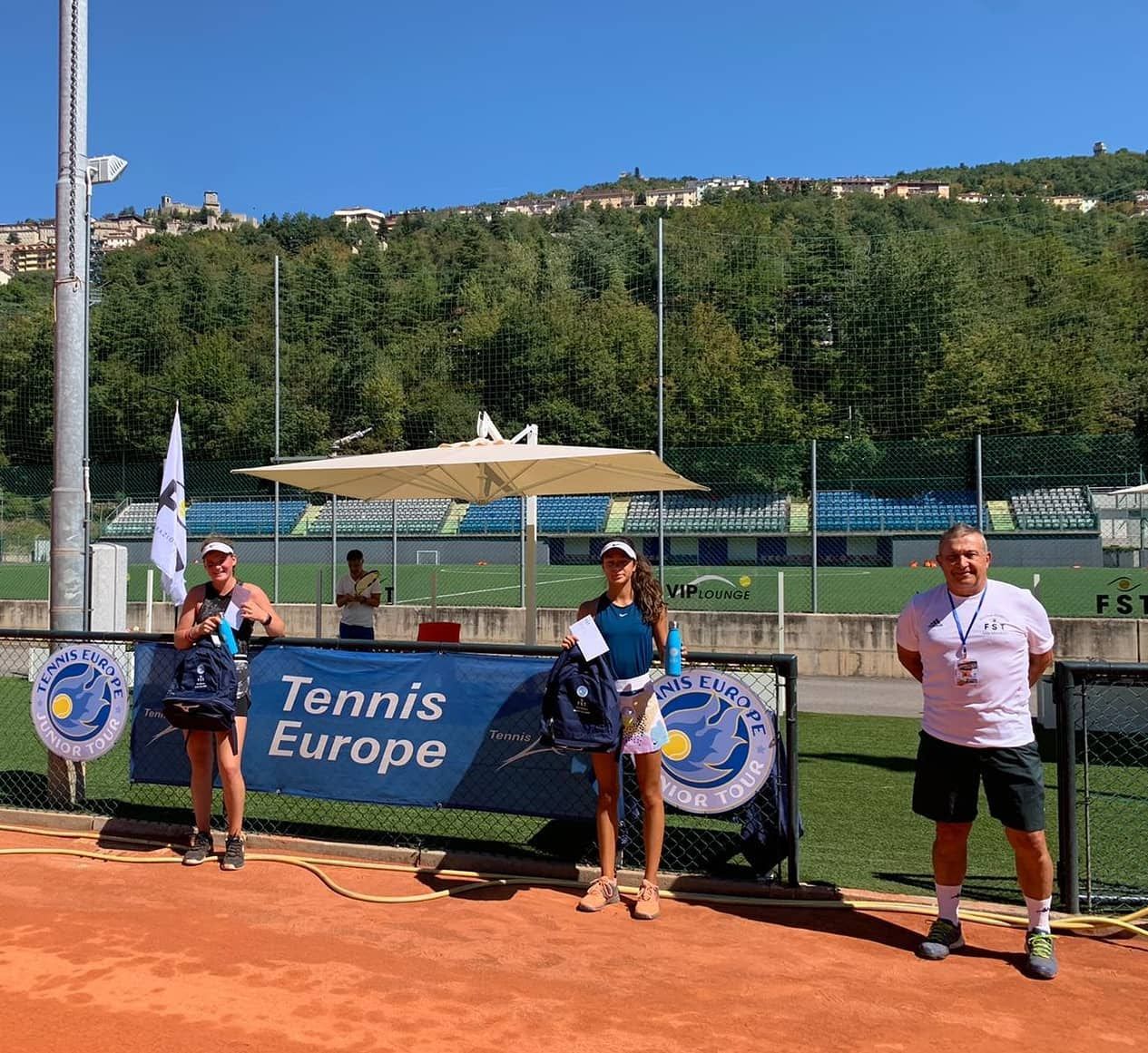 San Marino Junior Cup Under 14: Lettieri vince il titolo femminile, Bonding - Ducruet il doppio maschile