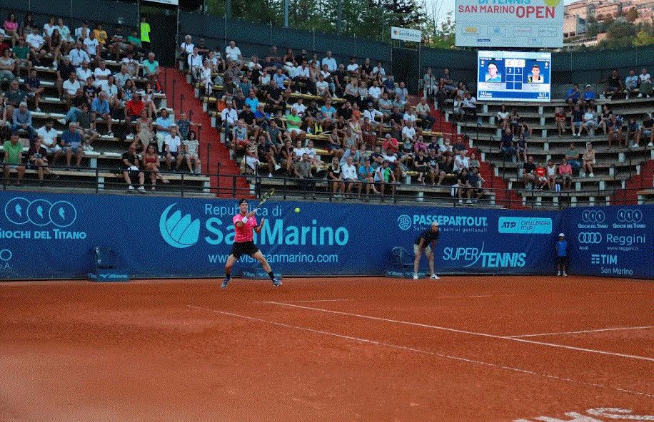 Da San Marino: e fasi decisive del torneo su SuperTennix e SuperTennis