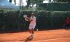 Roger Federer si allena con Vincenzo Santopadre
