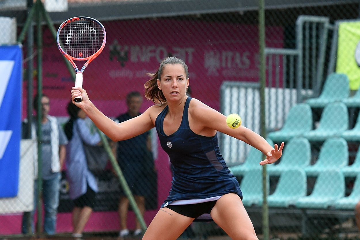 Camilla Scala, 24 anni da Imola, è la prima italiana al turno decisivo delle qualificazioni del Trofeo Cpz - Foto San Marco