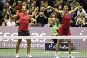 Francesca Schiavone e Flavia Pennetta
