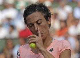 Francesca Schiavone classe 1980, da lunedi' sarà al n.7 del mondo