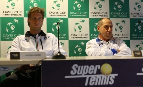 Andreas Seppi e Corrado Barazzutti - Foto Costantini