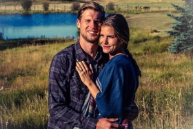 Andreas Seppi con la sua futura sposa Michela Bernardi