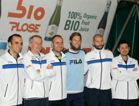 Andreas Seppi, ex numero 18 del mondo, è stato ospite della Festa di Natale 2016 al Circolo Tennis Parabiago. Seppi - Foto Eleonora Panni.