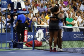 Nella foto Serena e Venus Williams