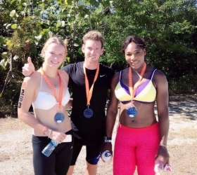 Caroline Wozniacki e Serena Williams