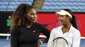 Destanee Aiava conosce Serena Williams