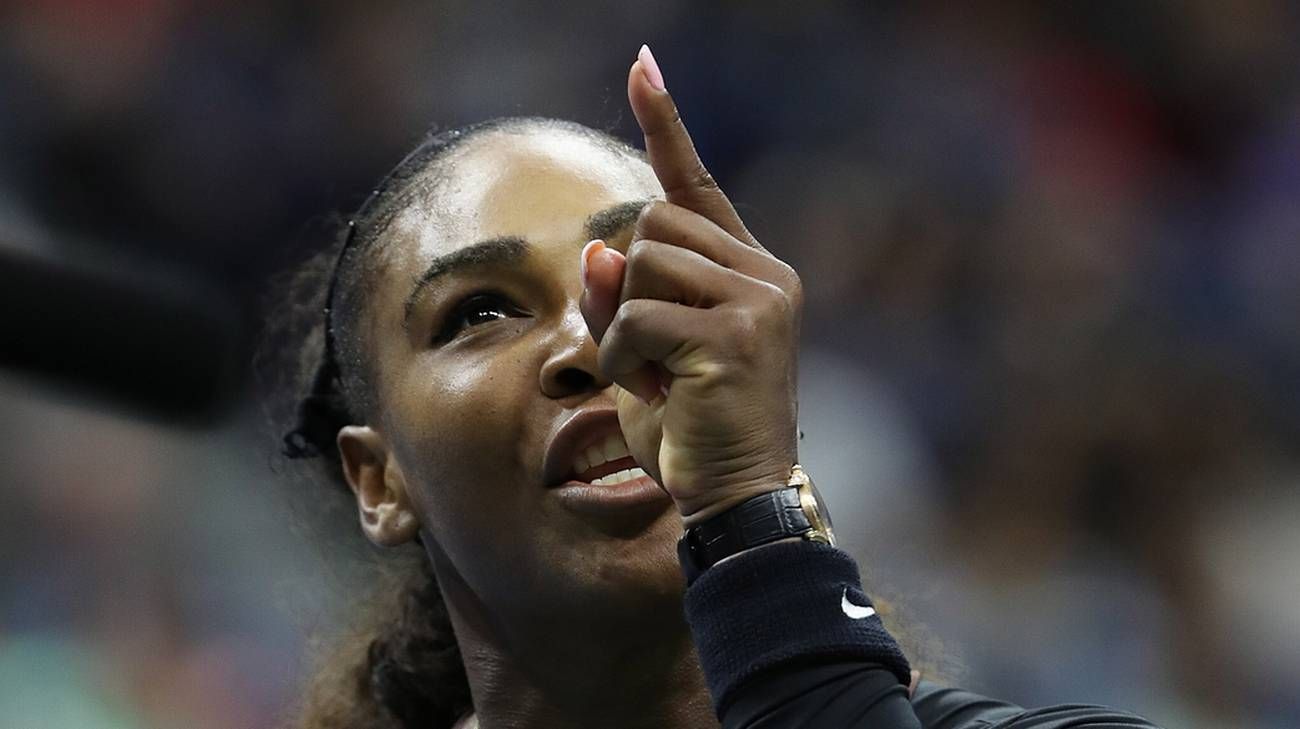 Serena Williams nella foto
