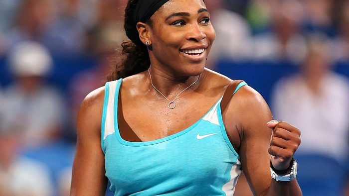 Serena Williams nella foto