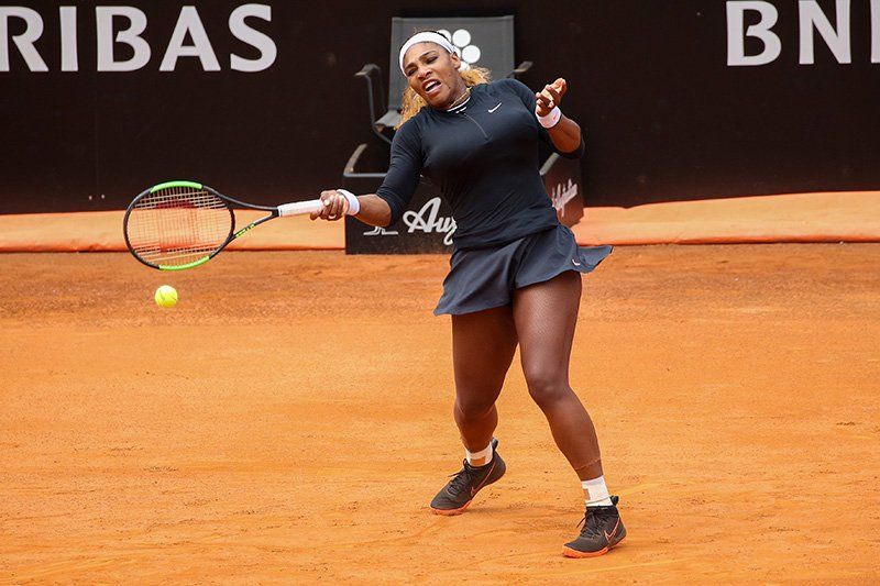 Serena Williams nella foto
