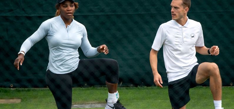 Serena Williams nella foto
