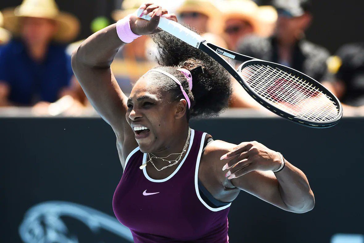 Serena Williams nella foto