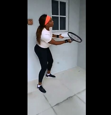 Serena Williams nella foto