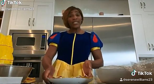 Serena Williams nella foto