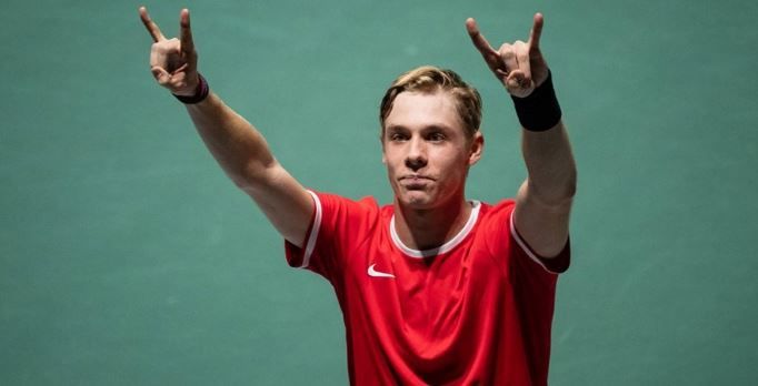 Denis Shapovalov nella foto